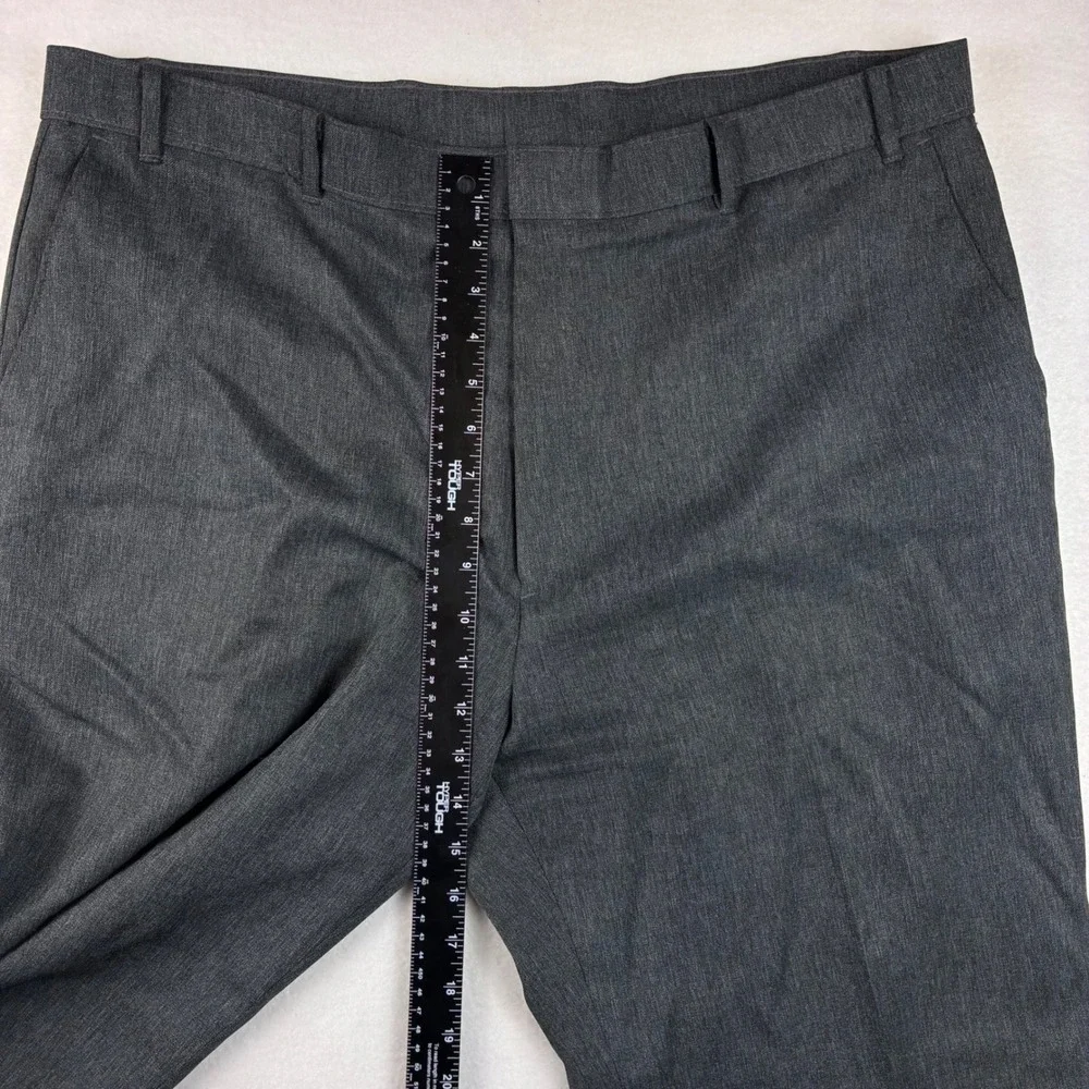 Levi's Action Slacks Men 42x30 Gray Vintage Polyester Dress Pants Business Casua
